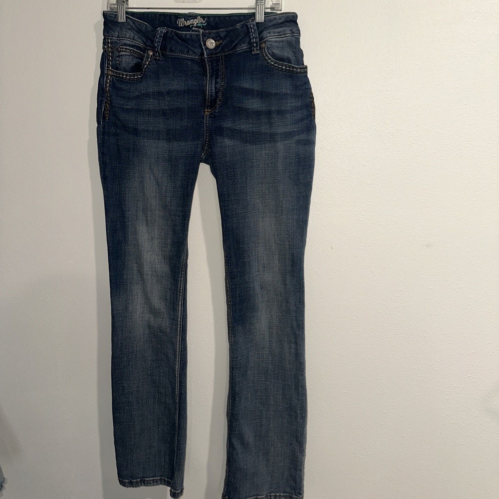 Wrangler Cowboy Boot Cut 11/12x34‎ Mid Raise BLUE
